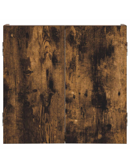 Armadio per Dartboard Rovere Fumo 56 x 12 x 53,5 cm