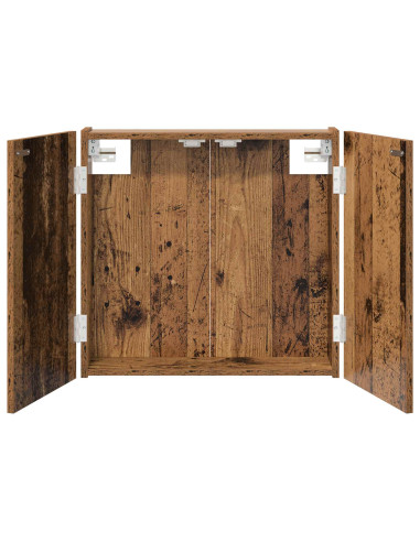 Armadio per Dartboard Legno antico 56 x 12 x 53,5 cm
