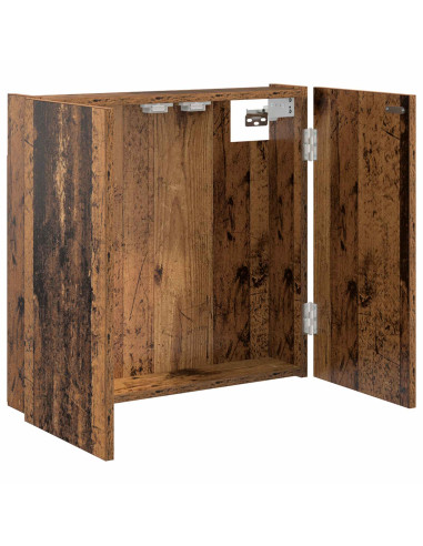 Armadio per Dartboard Legno antico 56 x 12 x 53,5 cm
