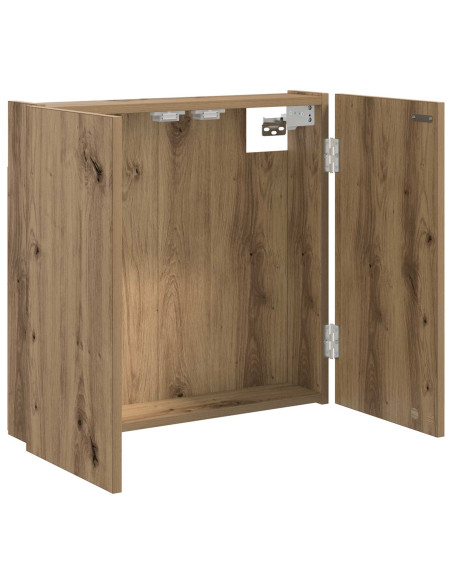 Armadio per Dartboard Rovere Artigianale 56 x 12 x 53,5 cm