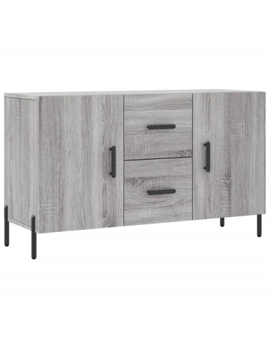 Credenza Grigio Sonoma 100x36x60 cm in Legno Multistrato