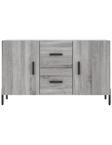 Credenza Grigio Sonoma 100x36x60 cm in Legno Multistrato