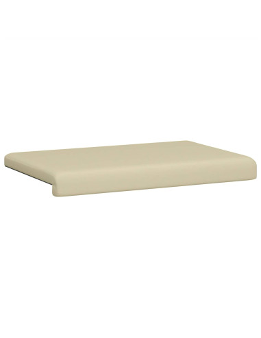 Cuscino per panchina Similpelle Crema Profondità 35 cm