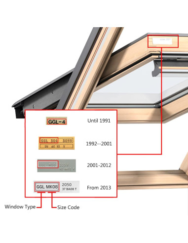 Tenda a Rullo Oscurante Persiana Beige M04/304 GGL e GGU