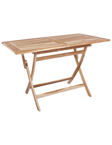 Set di Mobili da Giardino 5 pz Naturale Legno di teak solido
