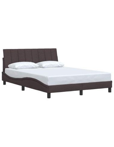 Giroletto senza Materasso Hanko Marrone Scuro 140x190 cm Tessuto