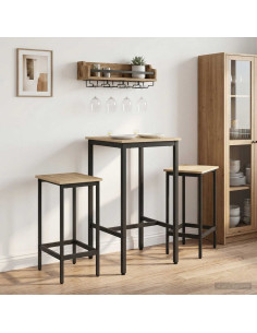 Tavolo da bar 52 x 52 x 110 cm Legno ingegnerizzato