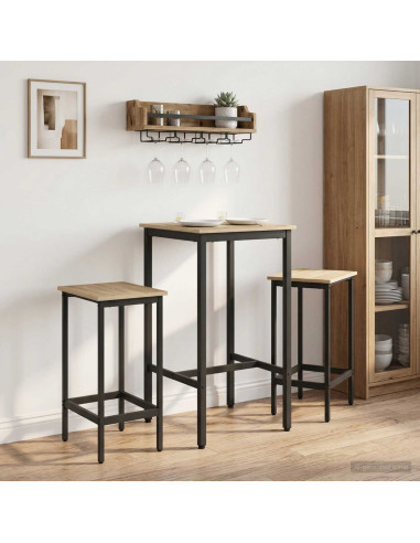 Tavolo da bar 52 x 52 x 110 cm Legno ingegnerizzato