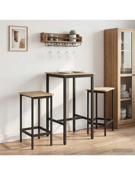 Tavolo da bar 52 x 52 x 110 cm Legno ingegnerizzato