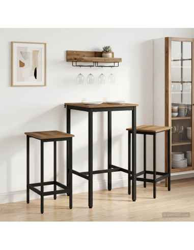 Tavolo da bar 52 x 52 x 110 cm Legno ingegnerizzato