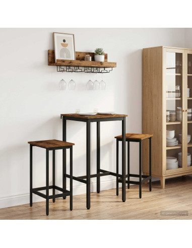Tavolo da bar 52 x 52 x 110 cm Legno ingegnerizzato