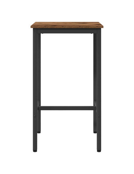 Tavolo da bar 52 x 52 x 90 cm Legno ingegnerizzato Legno antico