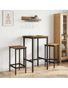 Tavolo da bar 52 x 52 x 90 cm Legno ingegnerizzato Rettangolare