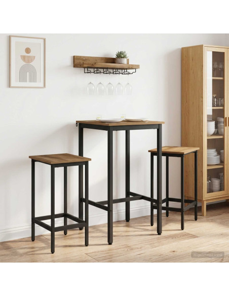Tavolo da bar 52 x 52 x 90 cm Legno ingegnerizzato Rettangolare