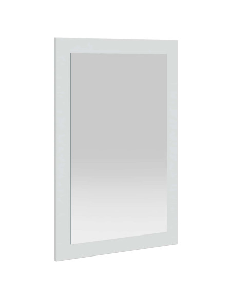 Specchio FAUSKE Bianco 43 x 3,5 x 77 cm Rettangolare