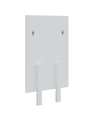 Specchio FAUSKE Bianco 43 x 3,5 x 77 cm Rettangolare