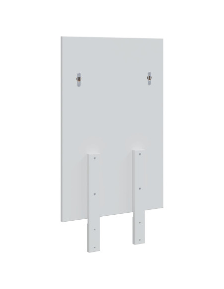 Specchio FAUSKE Bianco 43 x 3,5 x 77 cm Rettangolare