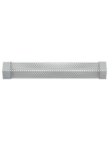 Tubo affumicatore 2 pz 5 x 5 x 30 cm Acciaio Inox 304 Argento