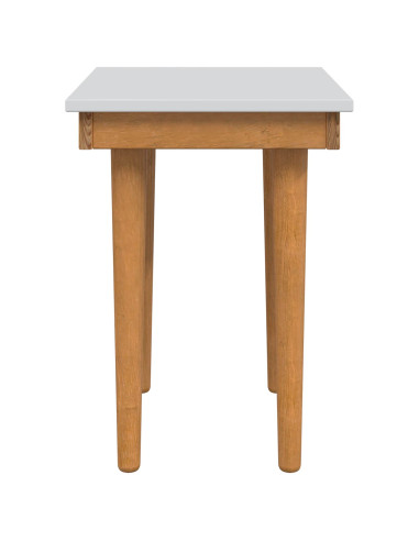 Sgabello da tavolo da trucco FAUSKE Bianco 40 x 33 x 45 cm