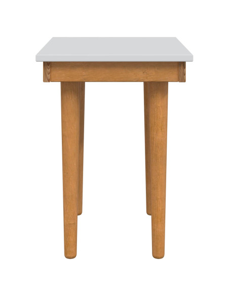 Sgabello da tavolo da trucco FAUSKE Bianco 40 x 33 x 45 cm