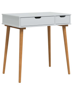 Tavolo da Trucco FAUSKE Bianco 76 x 50 x 78 cm 2
