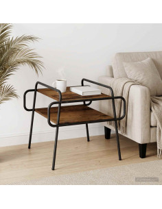 Tavolino da salotto Legno antico 60 x 60 x 51 cm