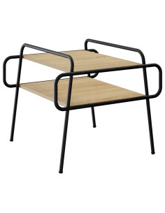 Tavolino da salotto Rovere Sonoma 60 x 60 x 51 cm 2
