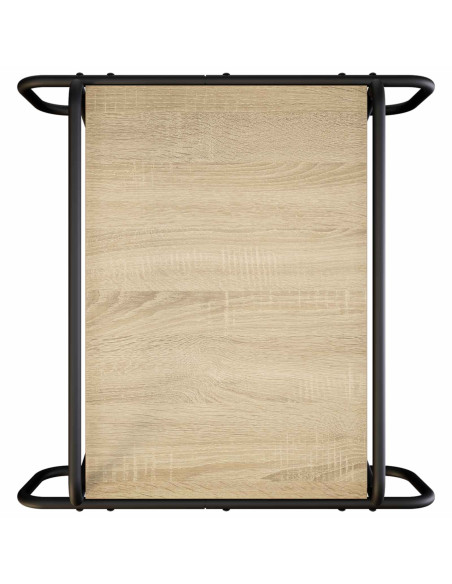 Tavolino da salotto Rovere Sonoma 60 x 60 x 51 cm
