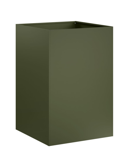 Vaso da giardino Verde Oliva 50 x 50 x 75 cm