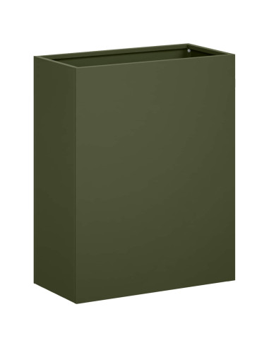 Vaso da giardino Verde Oliva 40 x 20 x 40 cm