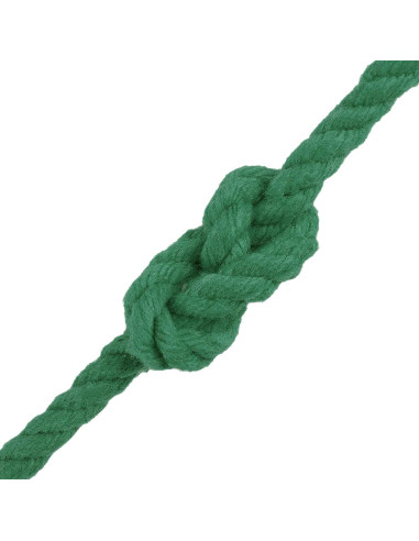 Spago di Cotone 2 pz 2 mm 100 m Verde 100% Cotone