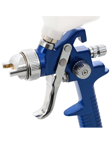 Pistola a Spruzzo HVLP con Coppa da 600 ml Ugello da 1,4 mm
