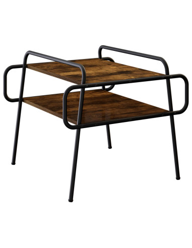 Tavolino da salotto Rovere Fumo 60 x 60 x 51 cm
