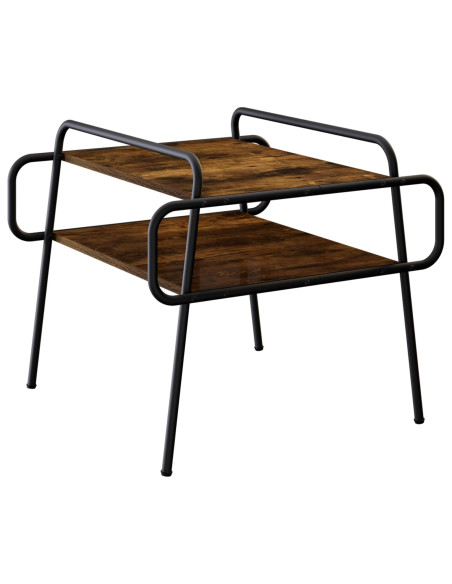 Tavolino da salotto Rovere Fumo 60 x 60 x 51 cm