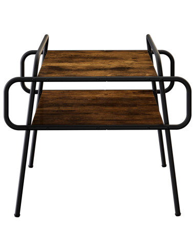 Tavolino da salotto Rovere Fumo 60 x 60 x 51 cm