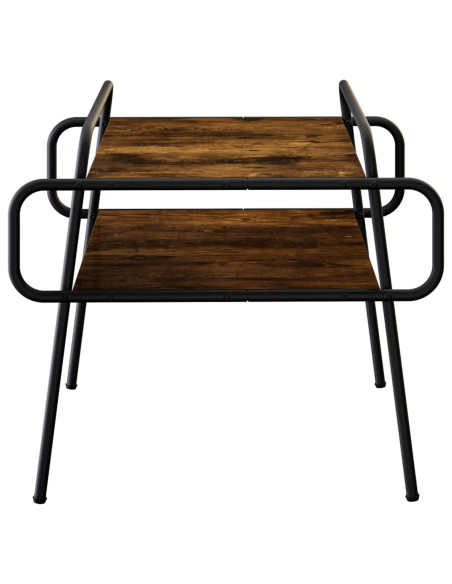 Tavolino da salotto Rovere Fumo 60 x 60 x 51 cm