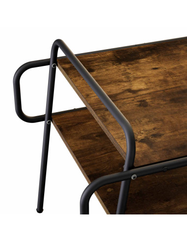 Tavolino da salotto Rovere Fumo 60 x 60 x 51 cm
