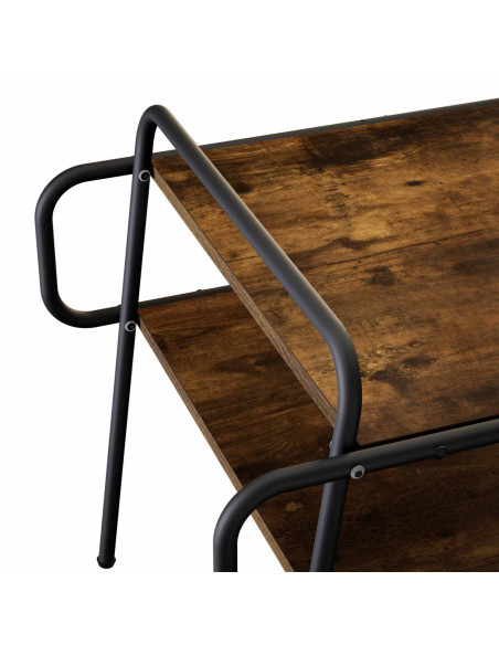 Tavolino da salotto Rovere Fumo 60 x 60 x 51 cm