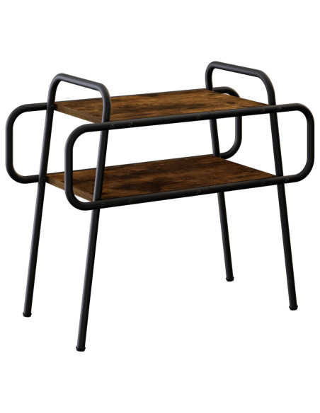 Tavolino da salotto Rovere Fumo 60 x 30 x 51 cm