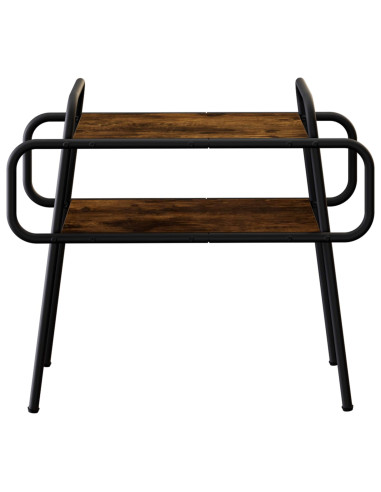 Tavolino da salotto Rovere Fumo 60 x 30 x 51 cm