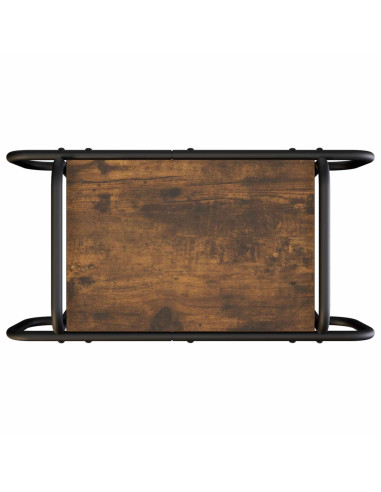 Tavolino da salotto Rovere Fumo 60 x 30 x 51 cm