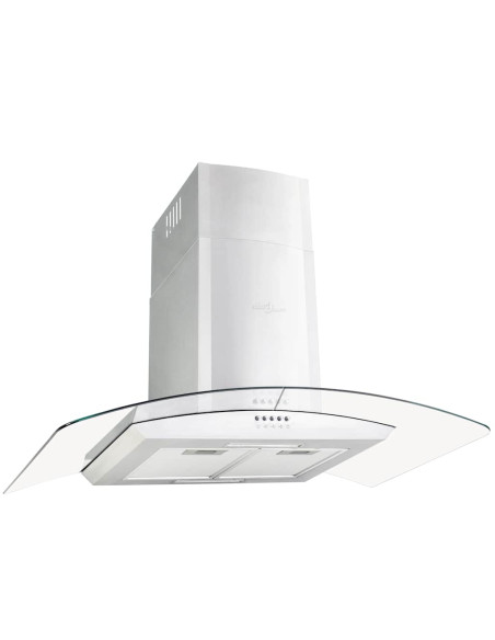 Cappa Aspirante a Muro 90 cm Acciaio Inossidabile 756 m³/h LED