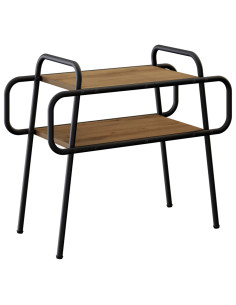 Tavolino da salotto Rovere Artigianale 60 x 30 x 51 cm 2