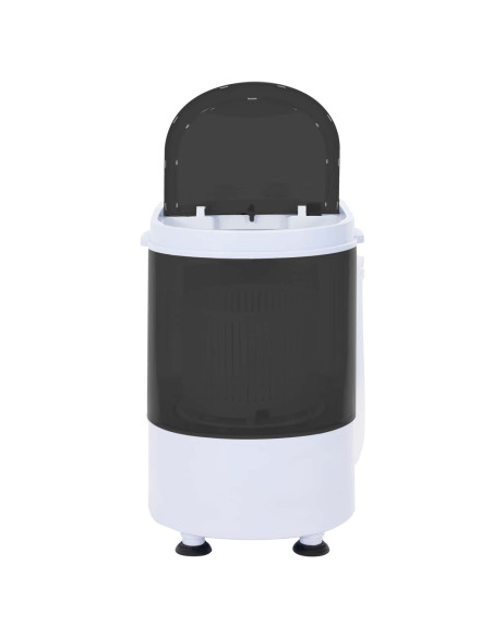 Mini lavatrice con vasca singola 2,6 kg Nero e Bianco