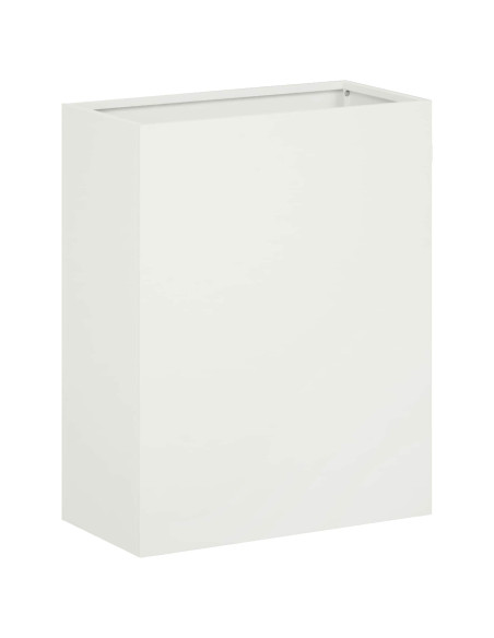 Vaso da giardino Bianco 40 x 20 x 40 cm