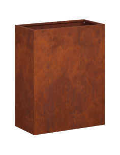 Vaso da giardino Ruggine 40 x 20 x 50 cm Acciaio Corten 2