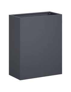 Vaso da giardino Antracite 40 x 20 x 50 cm 2
