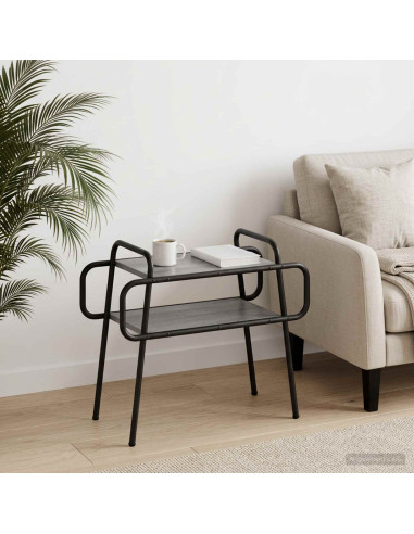 Tavolino da salotto Sonoma grigio 60 x 30 x 51 cm