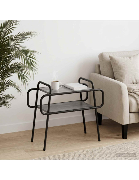 Tavolino da salotto Sonoma grigio 60 x 30 x 51 cm
