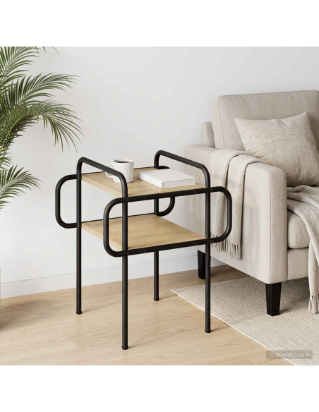 Tavolino da salotto Rovere Sonoma 40 x 40 x 51 cm
